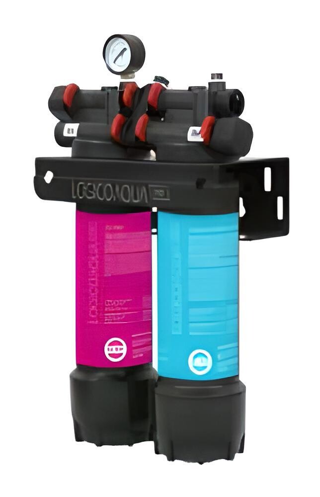 Kit filtracion doble Ionfilter Lógico Aqua Pro PP carbón fibra 13"
