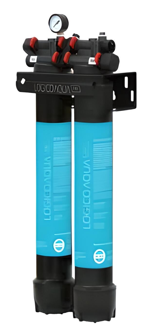 Kit filtracion doble Ionfilter Lógico Aqua Pro 2 carbón fibra 21"