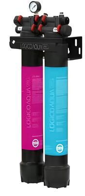 Kit filtracion doble Ionfilter Lógico Aqua Pro PP carbón fibra 21"