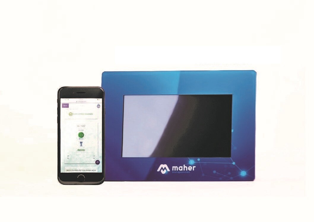 Programador para riego, control de clima y nebulización en invernadero Maher Smart 24 salidas