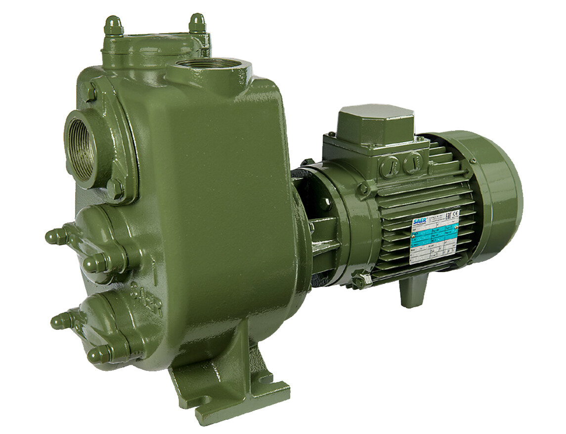 Electrobomba centrífuga autoaspirante de rodete abierto Saer Serie AP 98 trifásica 6-30 m3/h
