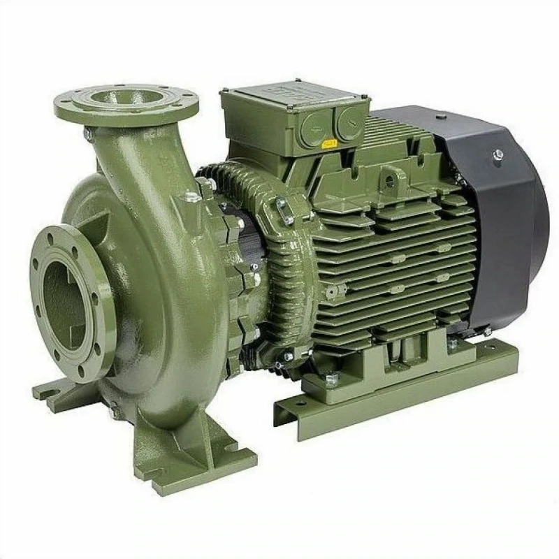 Electrobomba centrífuga monobloc normalizada Saer IR 50 fundición trifásica 8-80m3/h