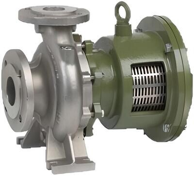 Bomba centrífuga normalizada Saer MG2 40 AISI316 10-70 m3/h