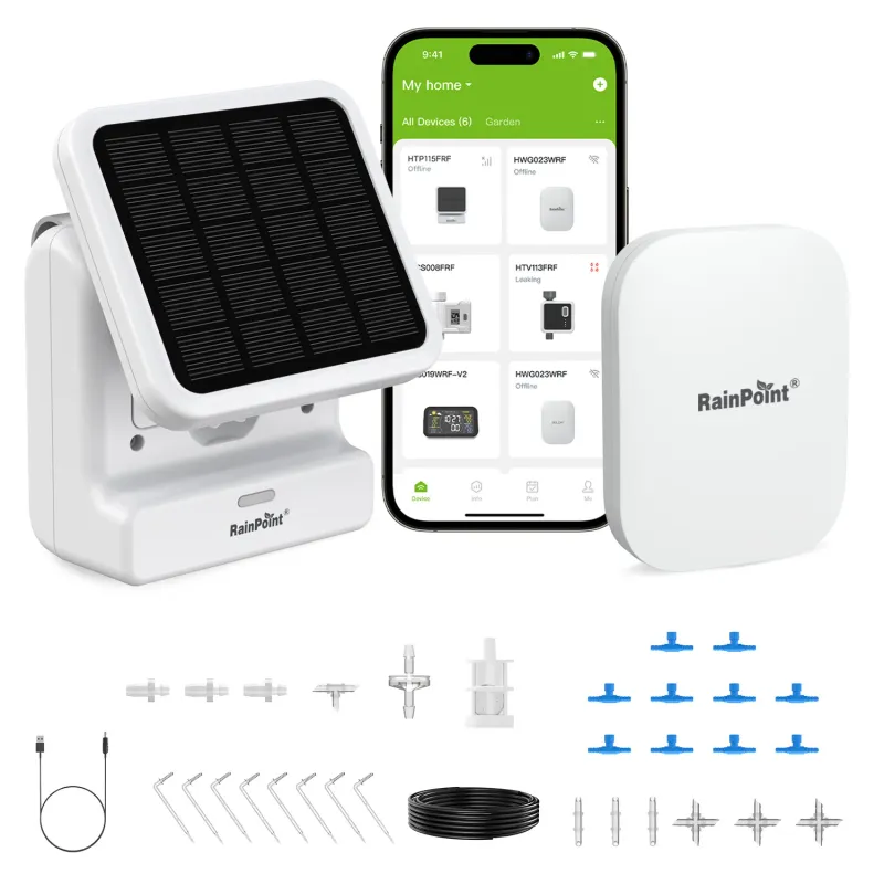 Kit bombeo solar inteligente para 10 plantas Rain Point Smart+