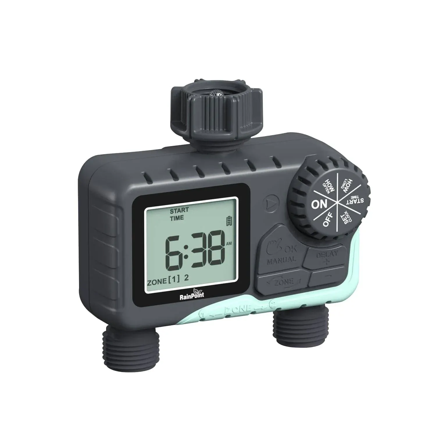 Programador digital para grifo Rain Point de 2 salidas