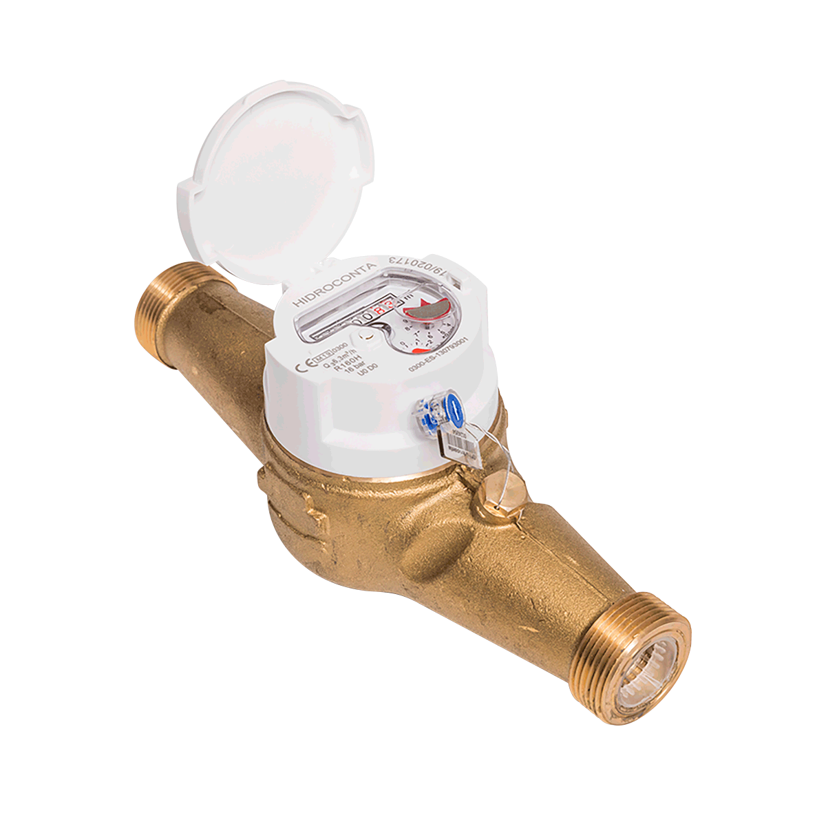 Contador de agua de chorro múltiple Hidroconta Tritón MID R160