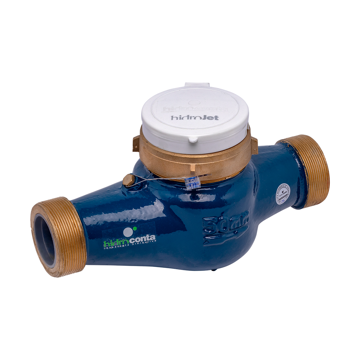 Contador de agua de chorro múltiple Hidroconta Hidrojet MEÑE latón