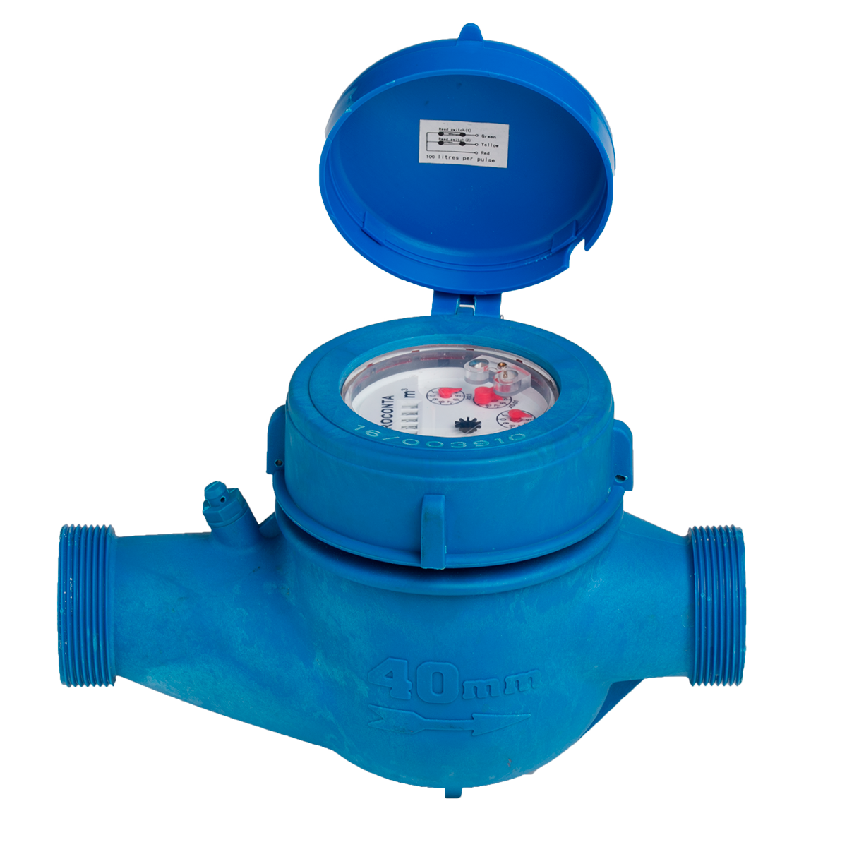 Contador de agua de chorro múltiple Hidroconta Hidrojet MEÑE composite