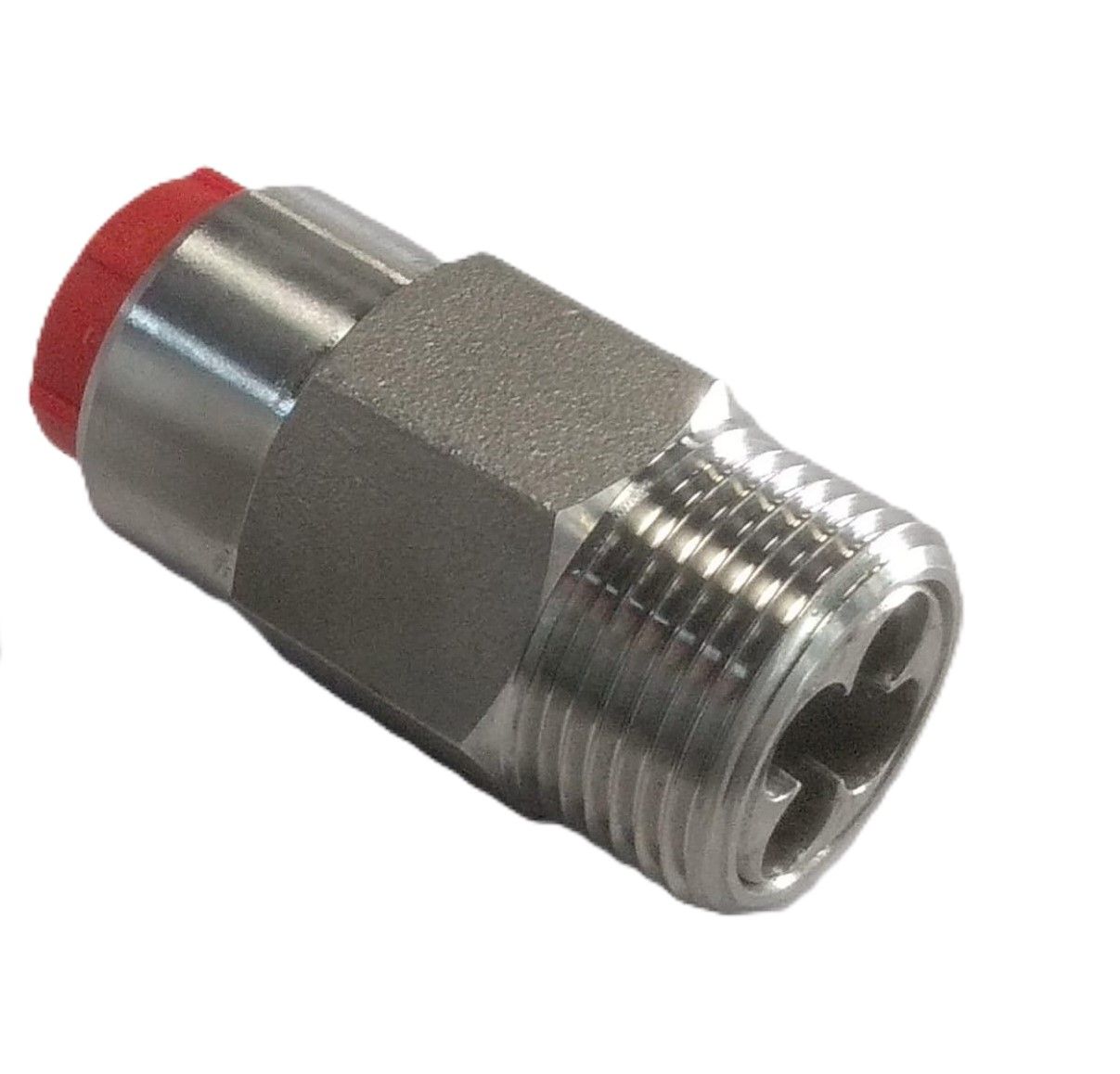 Válvula de aspiración para bomba dosificadora de pistón Seko PS1 inoxidable 110 l/h