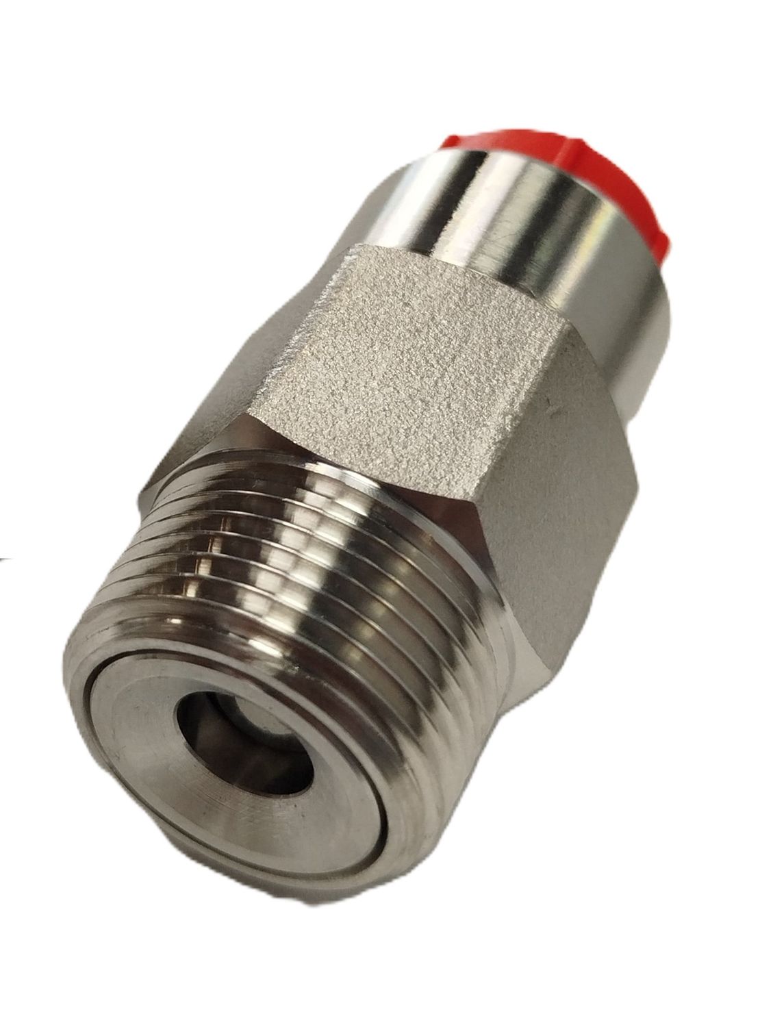Válvula de impulsión para bomba dosificadora de pistón Seko PS1 inoxidable 110 l/h