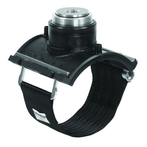 Toma de balonamiento de polietieno electrosoldable Plasson PN16 DN90-DN250