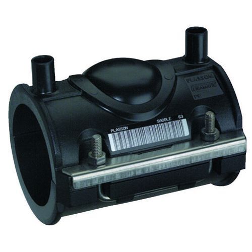 Abrazadera de reparación de polietieno electrosoldable Plasson PN16 DN63-DN180