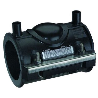 Abrazadera de reparación de polietieno electrosoldable Plasson PN16 DN63-DN180