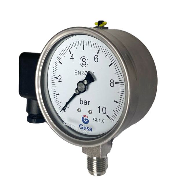 Manómetro con transmisor 4-20 mA Gesa M0306S3TP