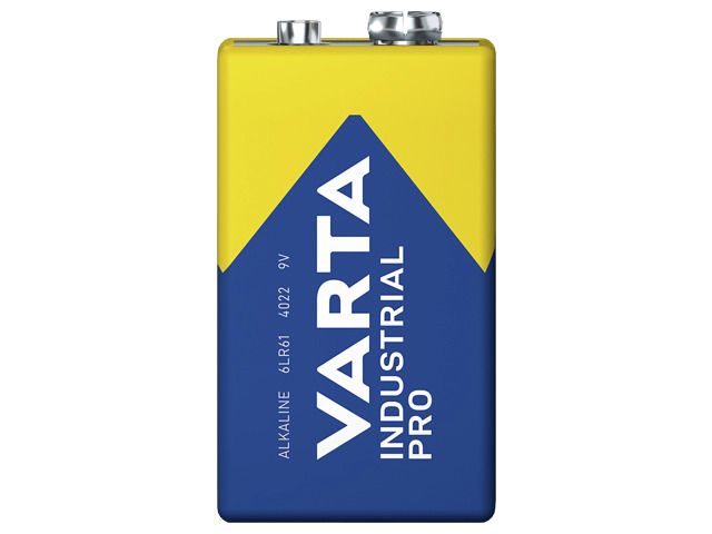 Pila 9V DC Varta Industrial Pro