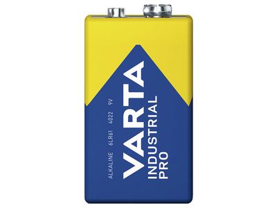 Pila 9V DC Varta Industrial Pro