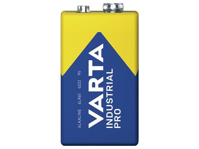 Pila 9V DC Varta Industrial Pro