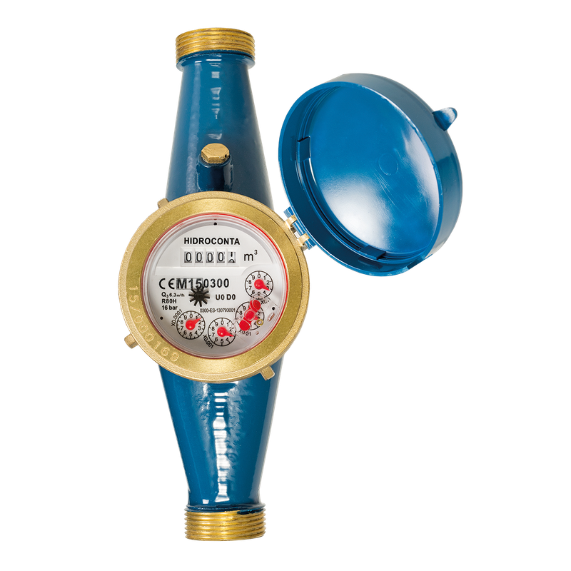 Contador de agua de chorro múltiple Hidroconta MFSM-L MID