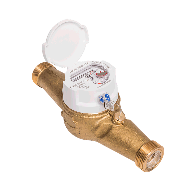 Contador de agua de chorro múltiple Hidroconta Tritón MID R160