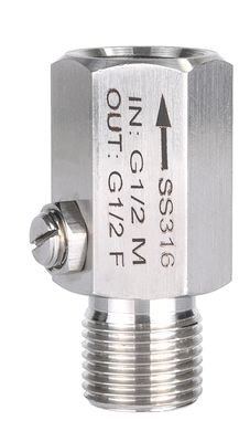 Amortiguador de presión de aguja regulable Gesa 400 BAR