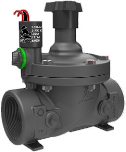 Electroválvula para riego Bermad S200 con solenoide 2 vías