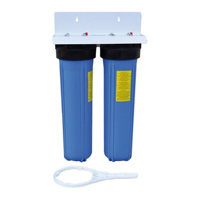 Filtro 2 piezas doméstico Hidro Water BIG 20 Filtro 2 piezas doméstico Hidro Water BIG 20" duplex
