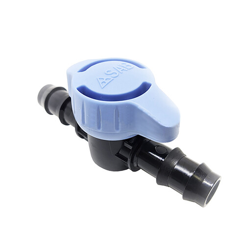 Válvula de ramal 16 mm de poliacetal SAB Italia de seguridad sin anilla Válvula de ramal 16 mm de poliacetal SAB Italia de seguridad sin anilla