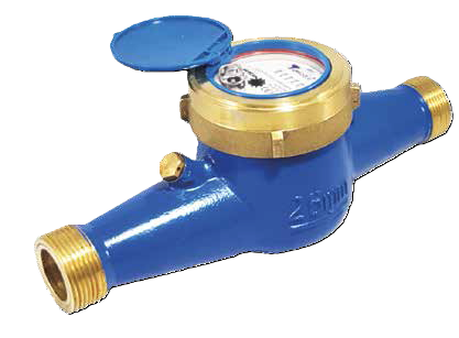 Contador de agua de chorro múltiple Gómez Group Metering Maraton World MID R100 latón