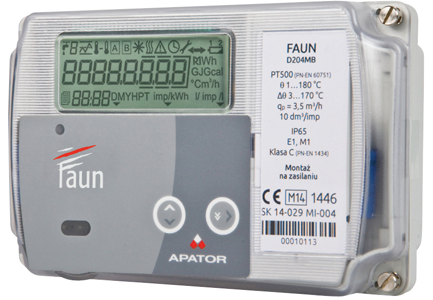 Módulo M-BUS para calculador electrónico Apator FAUN