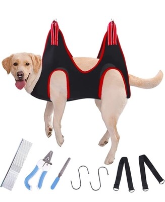 Grooming Hammock for Dogs &amp; Cats - 7 in 1 ❤️