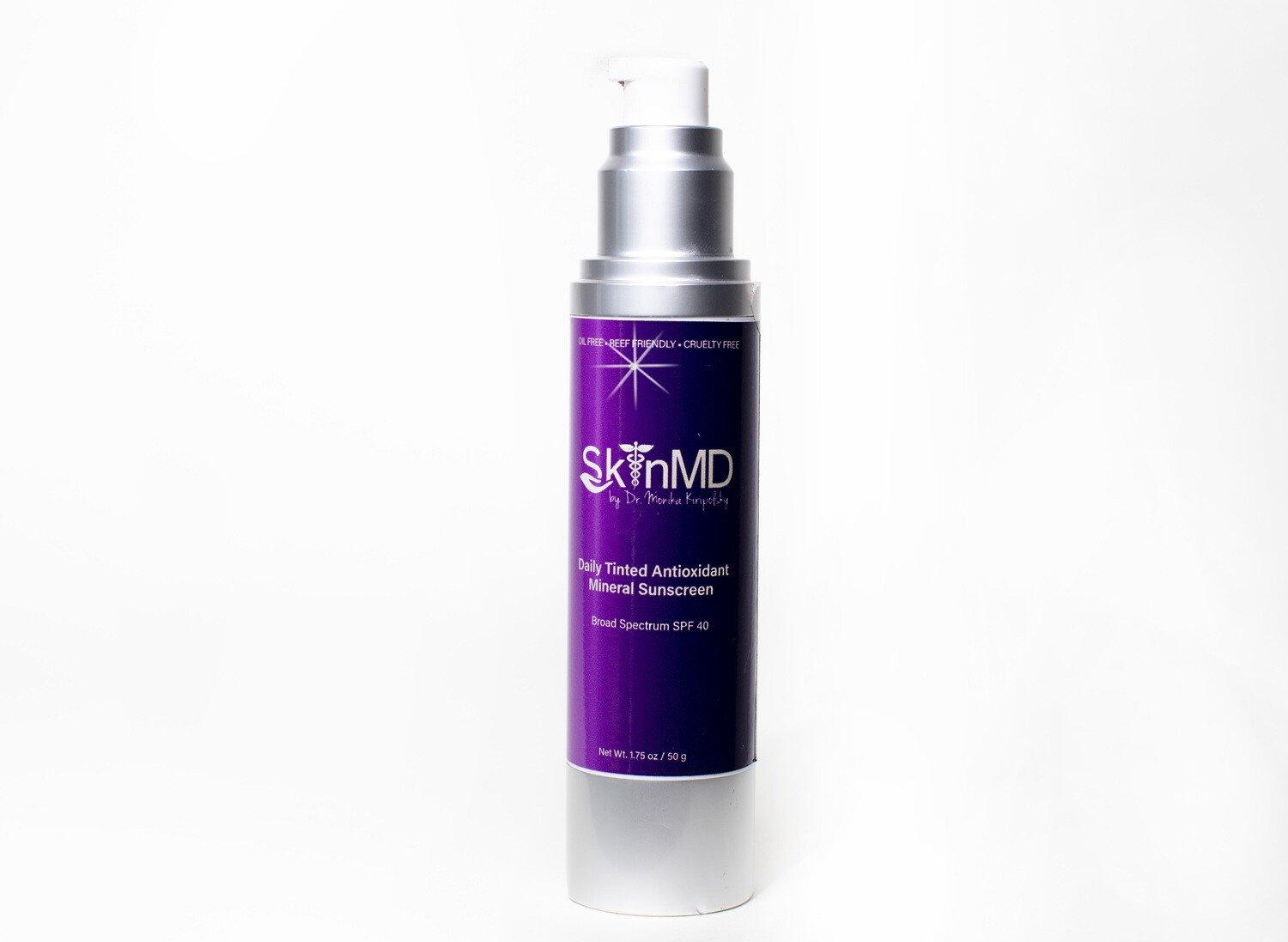 SkinMD Tinted Antioxidant Mineral Sunscreen (1.7 oz)