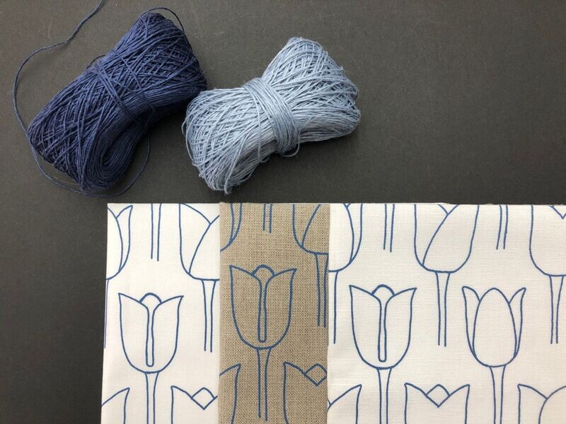 Denim Tulips