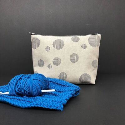 Stone Moon Linen Project Pouch