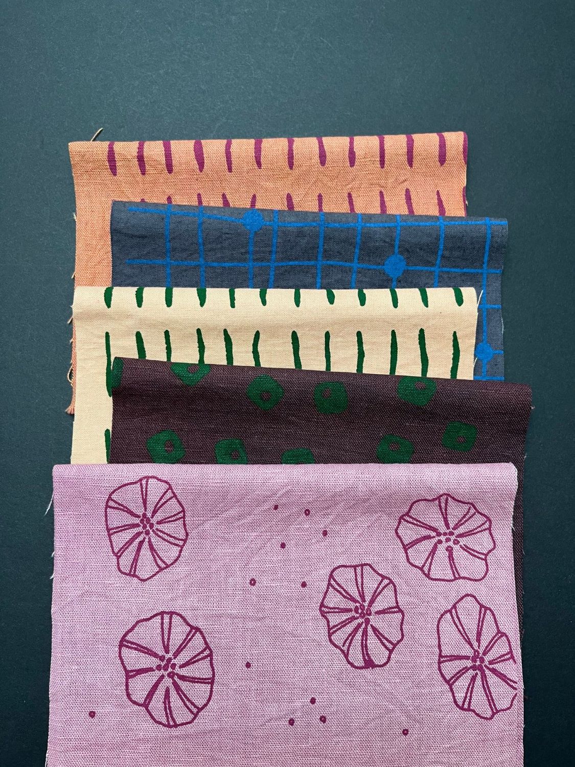 Limited Edition Fabric Packs - naturally dyed
