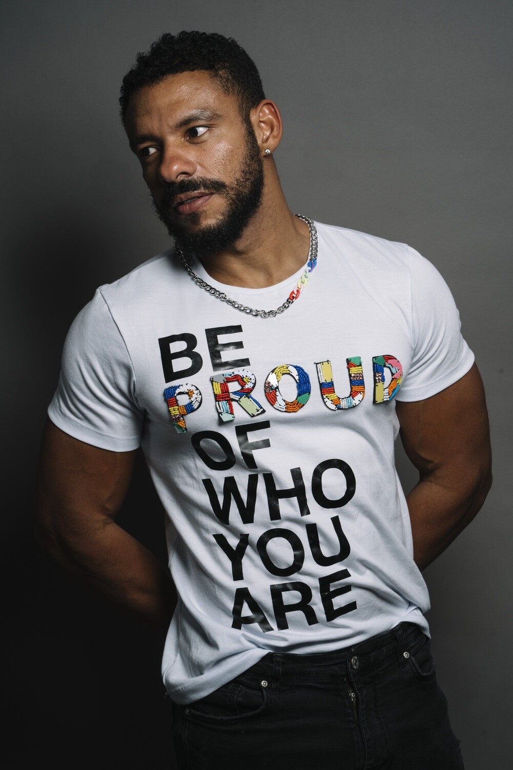 PROUD WHITE - T-Shirt