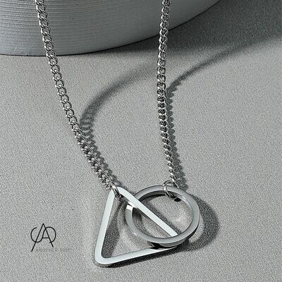 CIRCULAE SILVER - Necklace