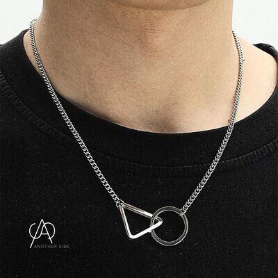 CIRCULAE SILVER - Necklace
