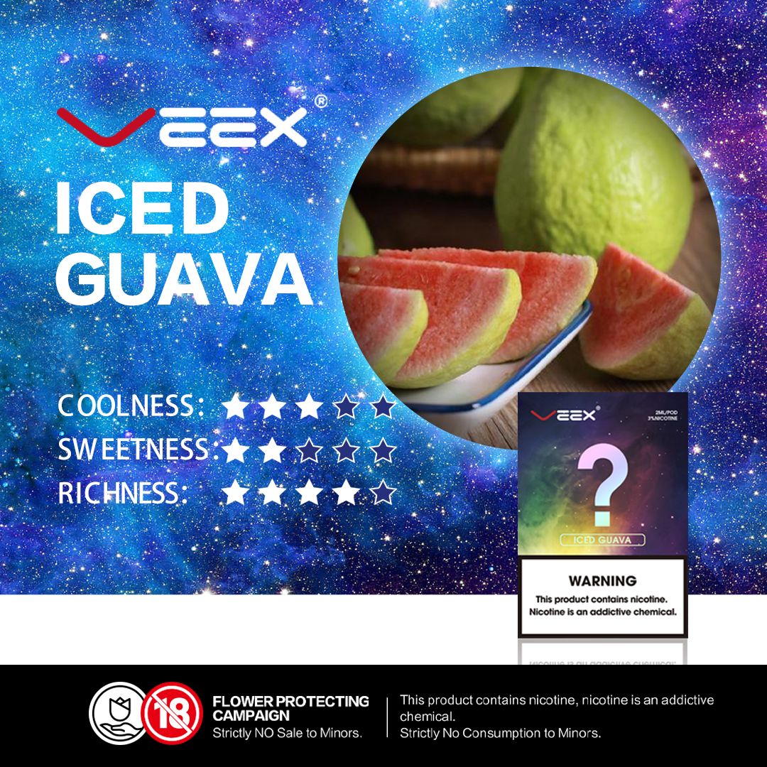 VEEX Stunning Pod-Iced Guava