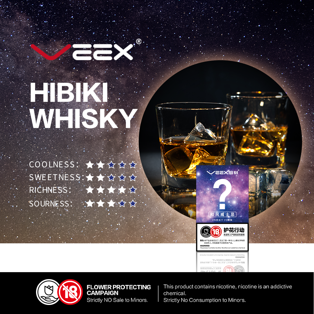 VEEX V1 Transparent Pods-Hibiki Whisky
