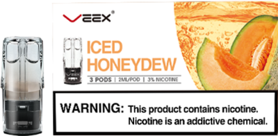 VEEX V1 Transparent Pods-Iced Honeydew