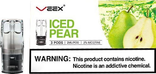 VEEX V1 Transparent Pods-Iced Pear