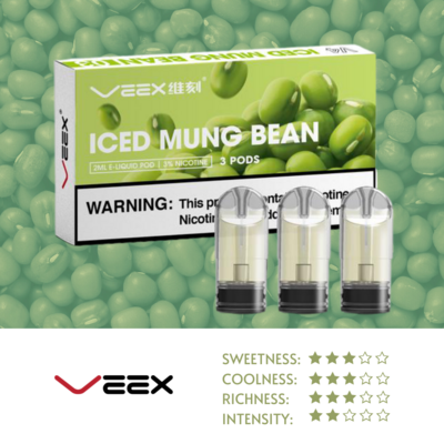VEEX V4 Transparent Pods-Iced Green Beans
