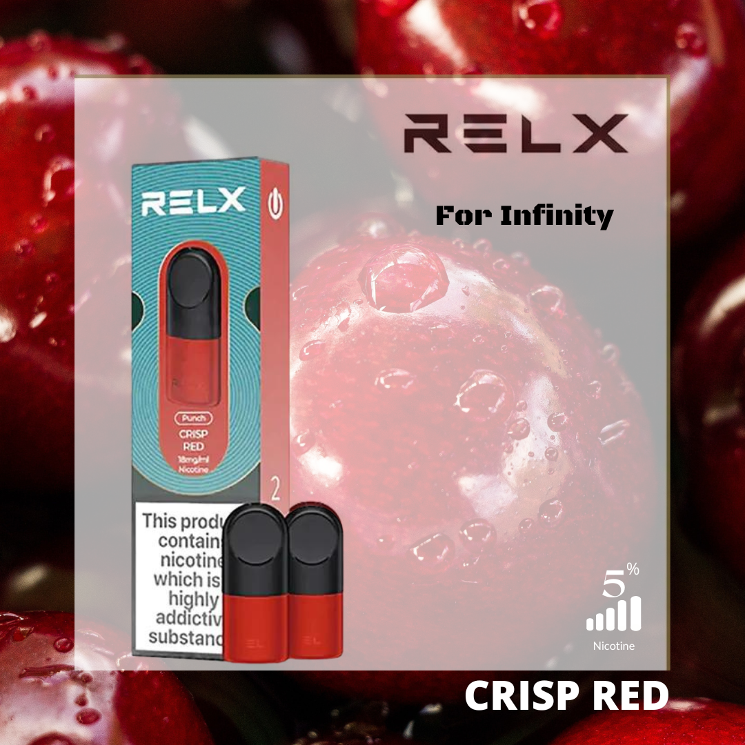 RELX Pod 1/Pack - Crisp Red (Red Apple)