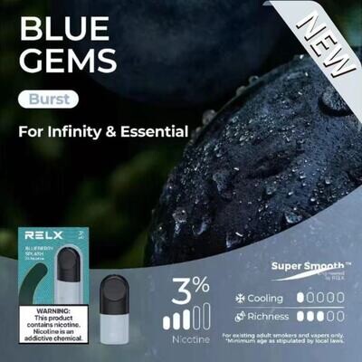 RELX Pod 1/Pack - Blue Gems (Blueberry)