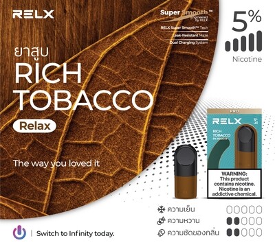 RELX Pod 1/Pack - Rich Tobacco