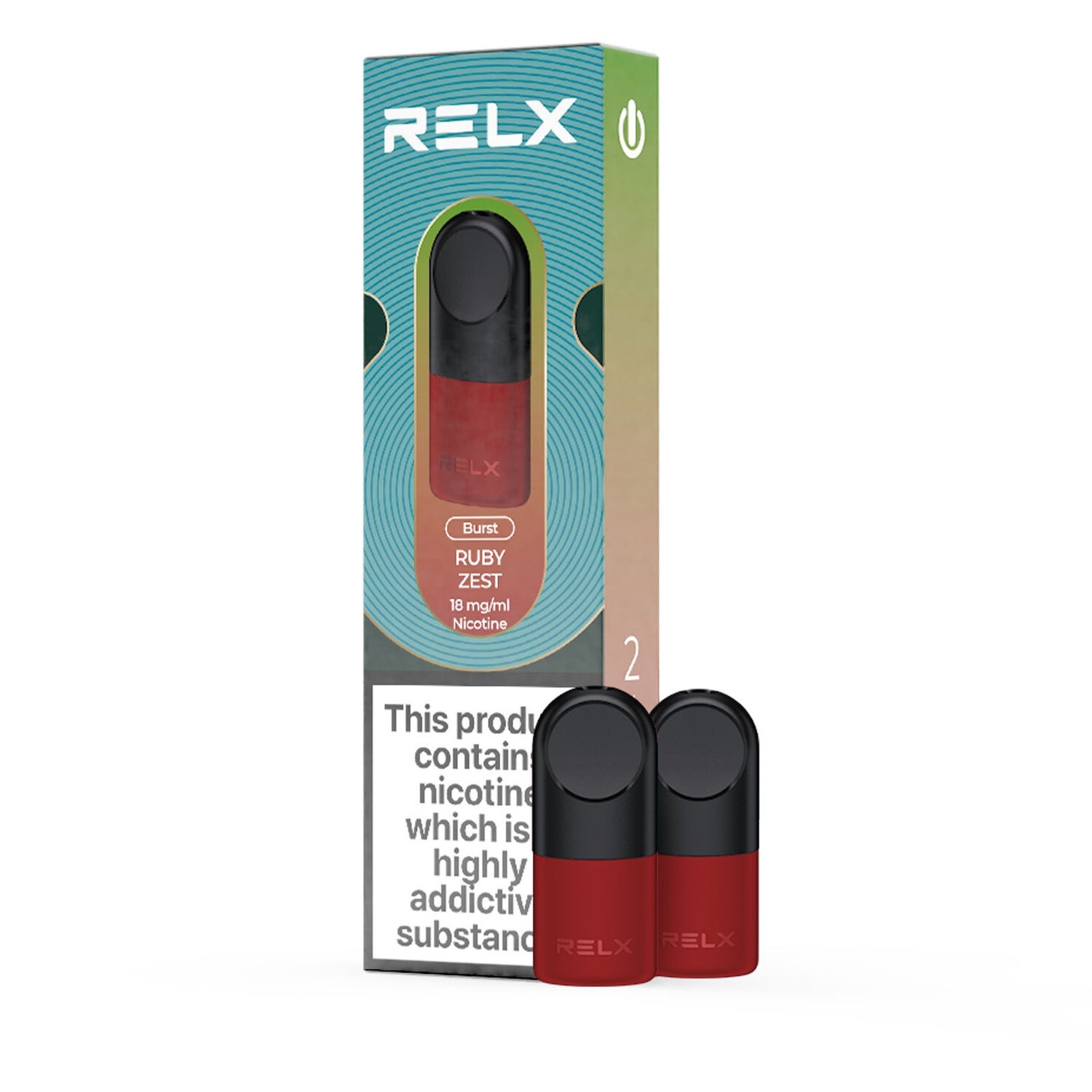 RELX Pod 1/Pack -Ruby Zest (Lime Cherry)