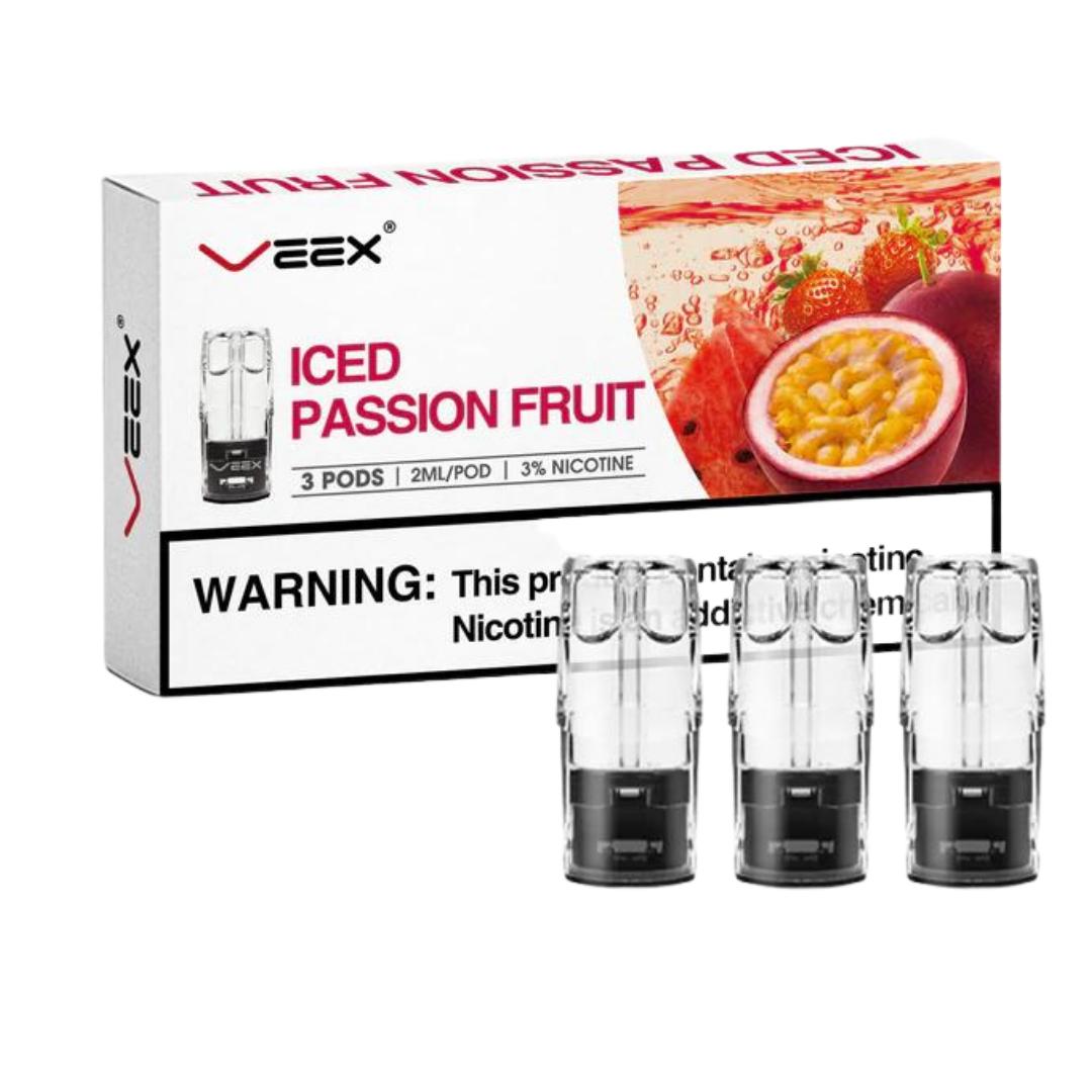VEEX V4 Transparent Pods-Passion Fruit