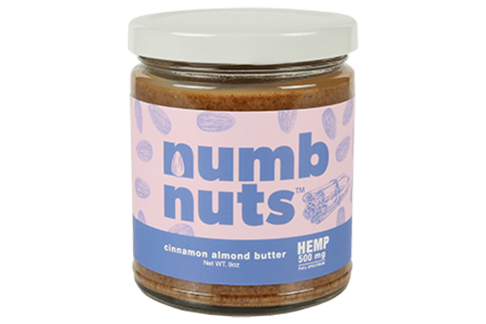 Numb Nuts® CBD Infused Cinnamon Almond Butter