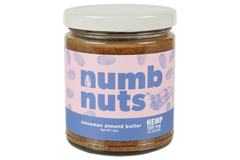 Numb Nuts® CBD Infused Cinnamon Almond Butter