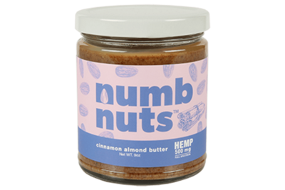 Numb Nuts® CBD Infused Cinnamon Almond Butter